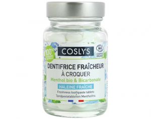 COSLYS Dentifrice Fraicheur  Croquer - 120 pastilles