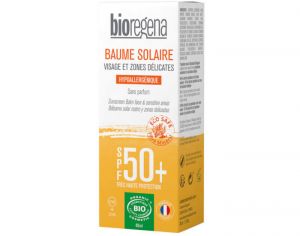 BIOREGENA Baume Solaire Visage et Zones Dlicates SPF50+ - 40 ml