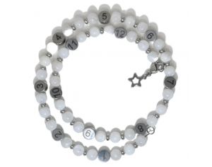 IRREVERSIBLE BIJOUX Bracelet d'Allaitement et Biberonnage - Perles Naturelles
