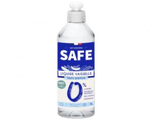 SAFE Liquide Vaisselle Sans Parfum Sans Allergne 1 L