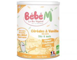 BEBE M Crales Vanille - 400g - Ds 6 mois