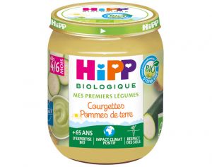 HIPP Mes Premiers Lgumes  - Pot 125 g- Ds 4/6 mois Courgette Pomme de Terre