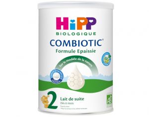HIPP Lait de Suite 2 Combiotic Formule Epaissie - Ds 6 mois - 800g